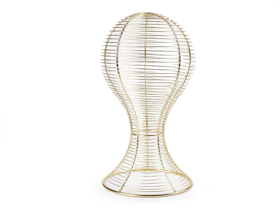 Hutständer / hutkopf / huthalter / perückenhalter - Silber (1 Stück)