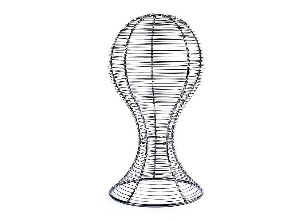 Hutständer / hutkopf / huthalter / perückenhalter - Silber (1 Stück)