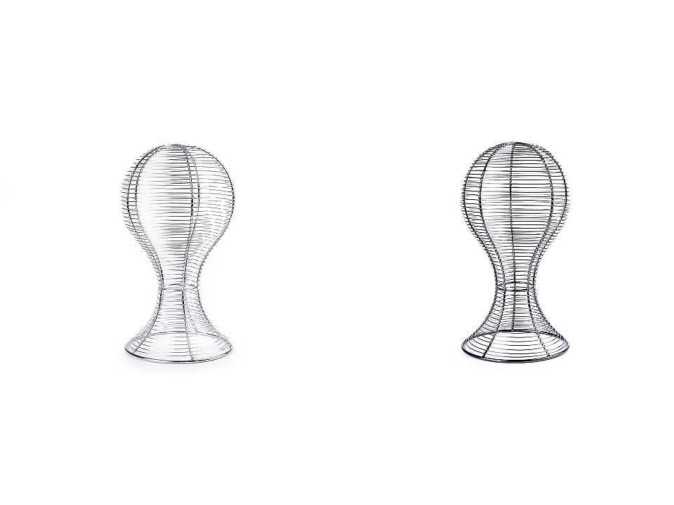 Hutständer / hutkopf / huthalter / perückenhalter - Silber (1 Stück)