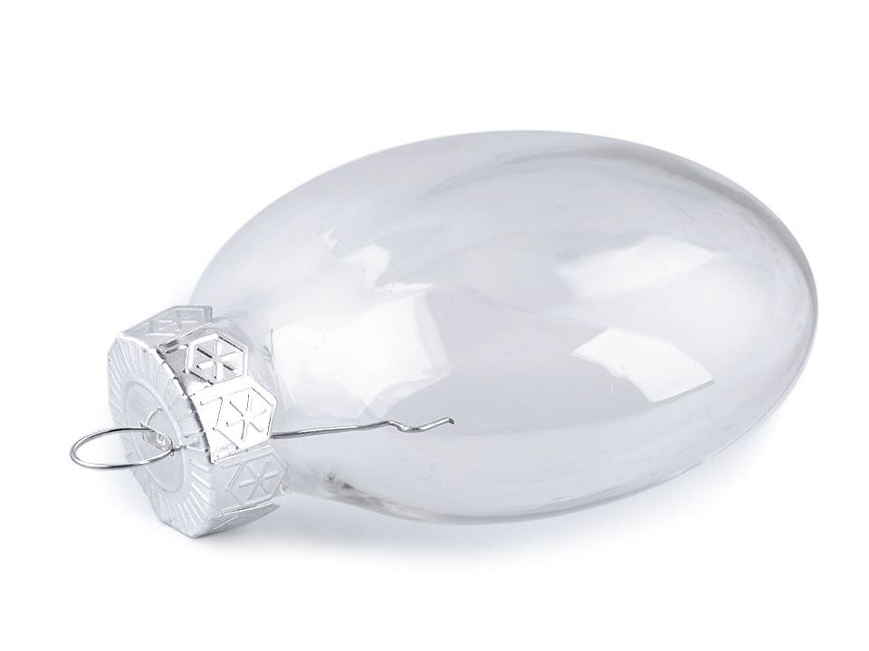 Herz, medaillon zum dekorieren, befüllbar - Transparent (2 Stücke)