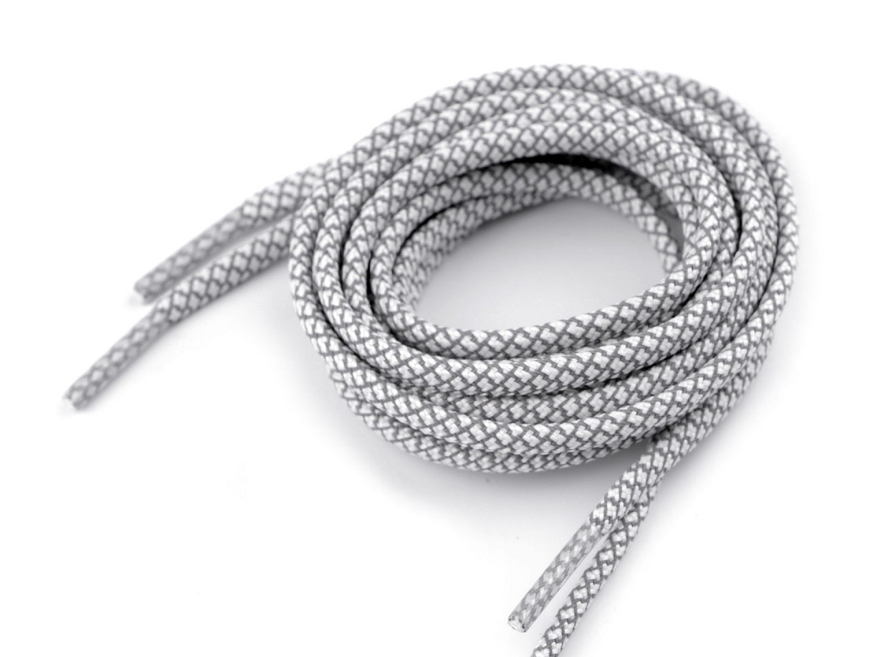 Reflektierende schnürsenkel für turnschuhe, sweatshirt länge 130 cm - Orange (2 Stücke)