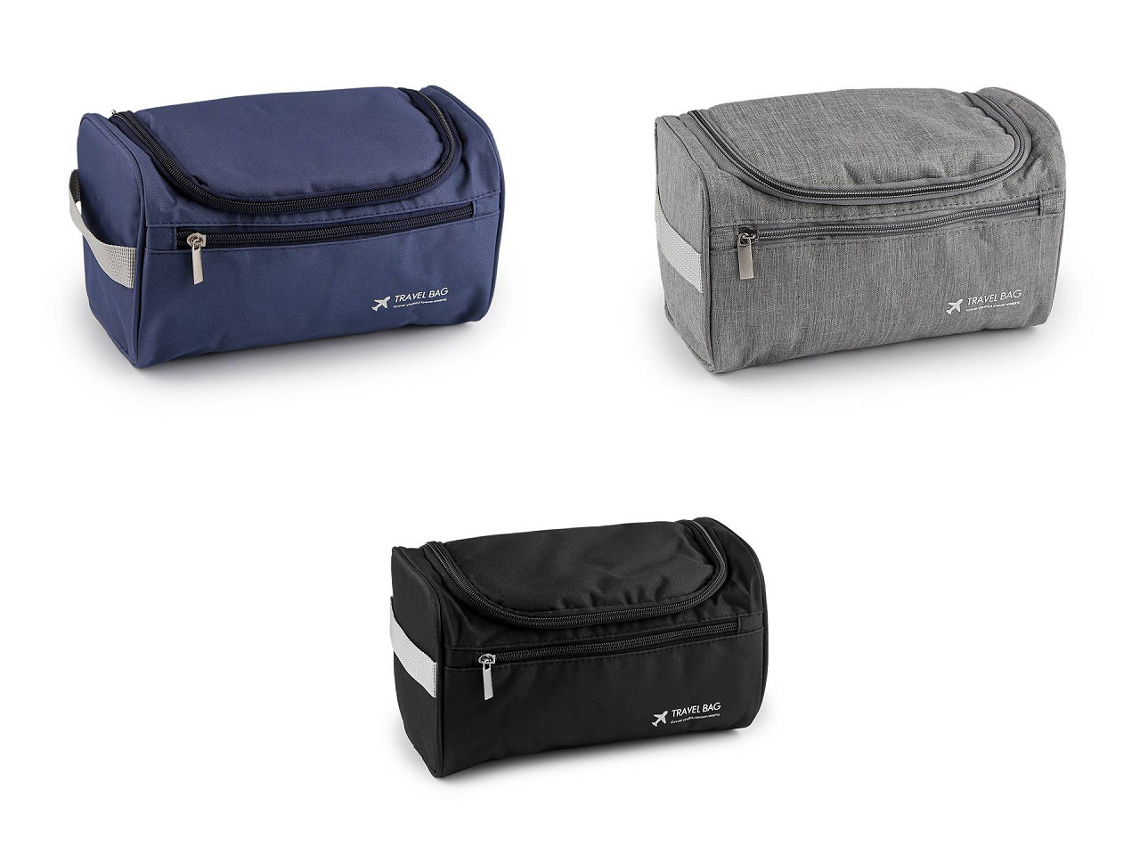 Kosmetiktasche/organizer zum aufhängen - Blau (1 Stück)