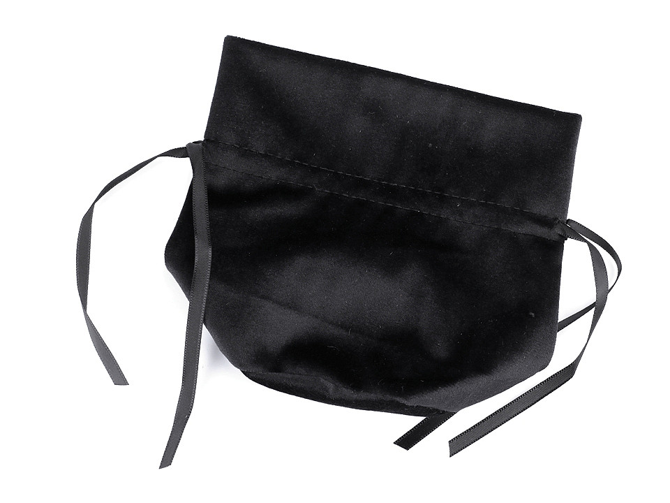 Geschenkbeutel 14 x 16 cm samt - Rosa-lila (20 Stücke)