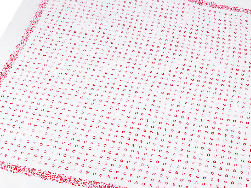 Halstuch aus baumwolle kleine blüten 70x70 cm - Dunkelblau (1 Stück)