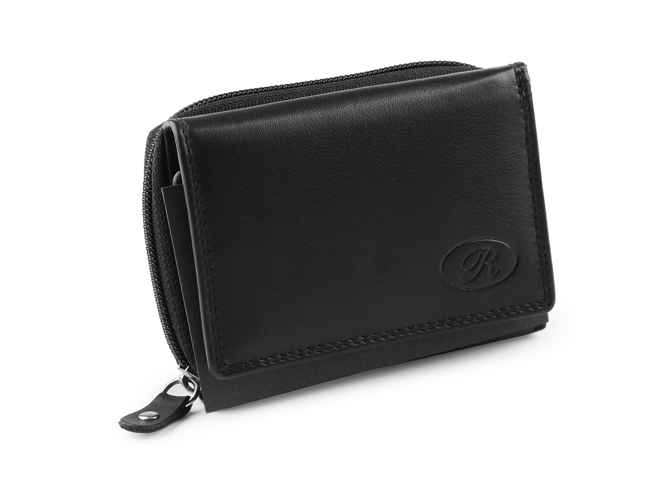 Damen geldbörse aus leder - Rot (1 Stück)