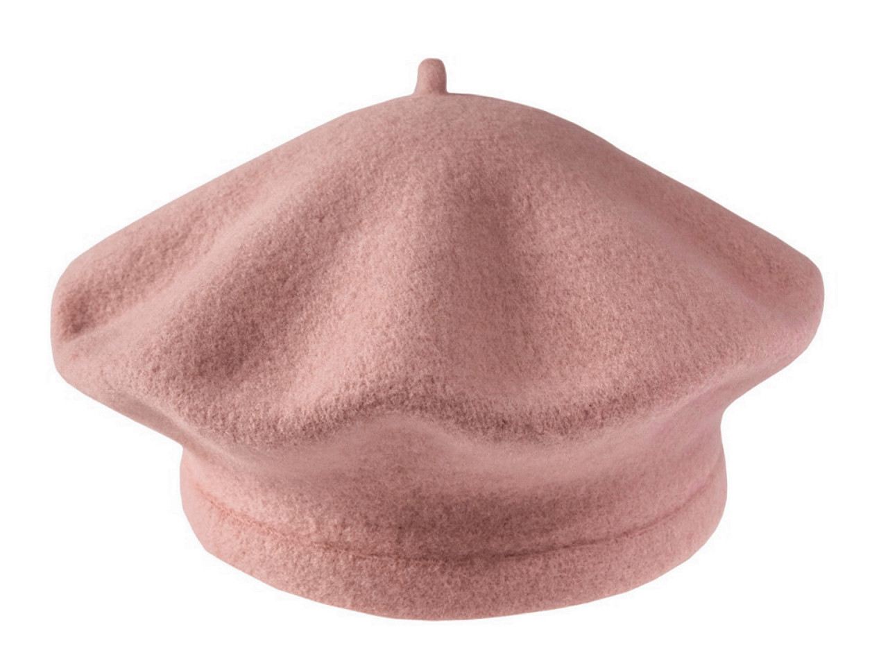 Damen / mädchen baskenmütze tonak 100% wolle - Schwarz (1 Stück)