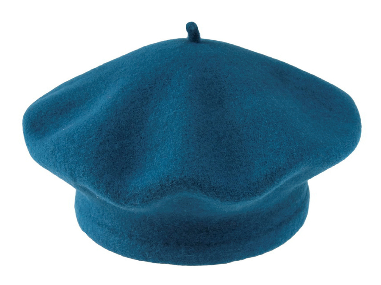 Damen / mädchen baskenmütze tonak 100% wolle - Schwarz (1 Stück)