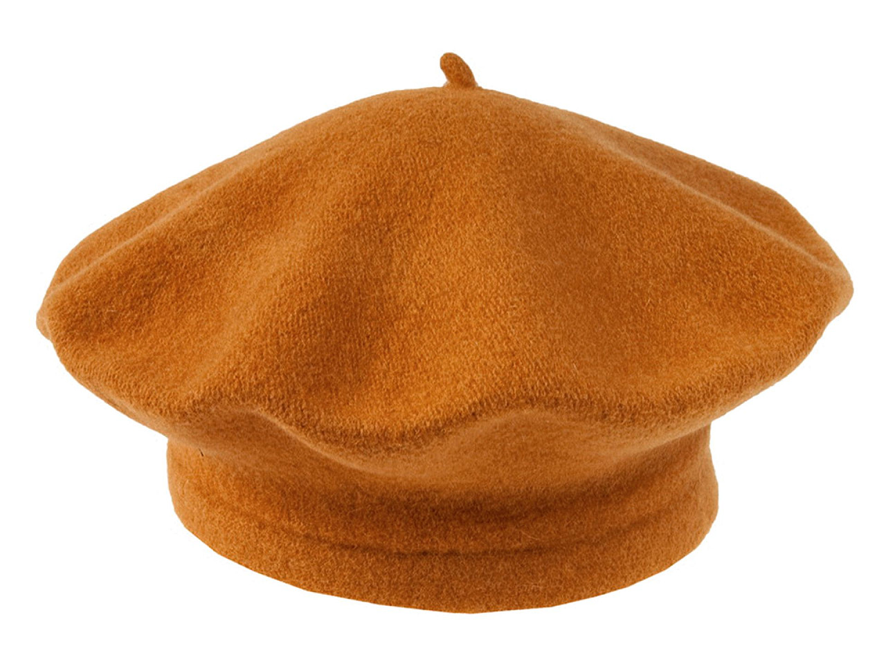 Damen / mädchen baskenmütze tonak 100% wolle - Schwarz (1 Stück)