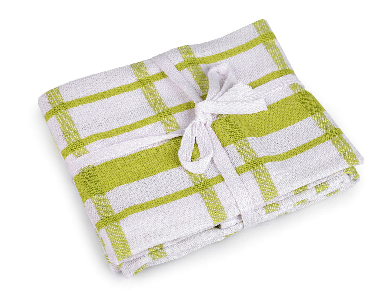 Geschirrtuch karo, 50 x 70 cm, ägyptische baumwolle - Rot (3 Stücke)