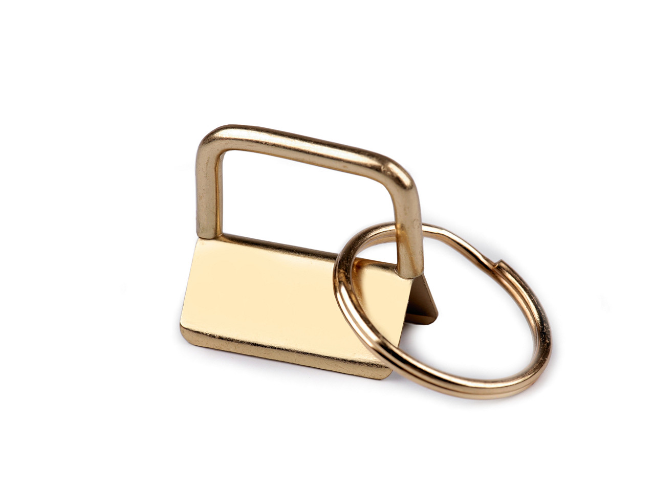 Metallendkappe mit ring breite 25 mm - Nickel (2 Stücke)