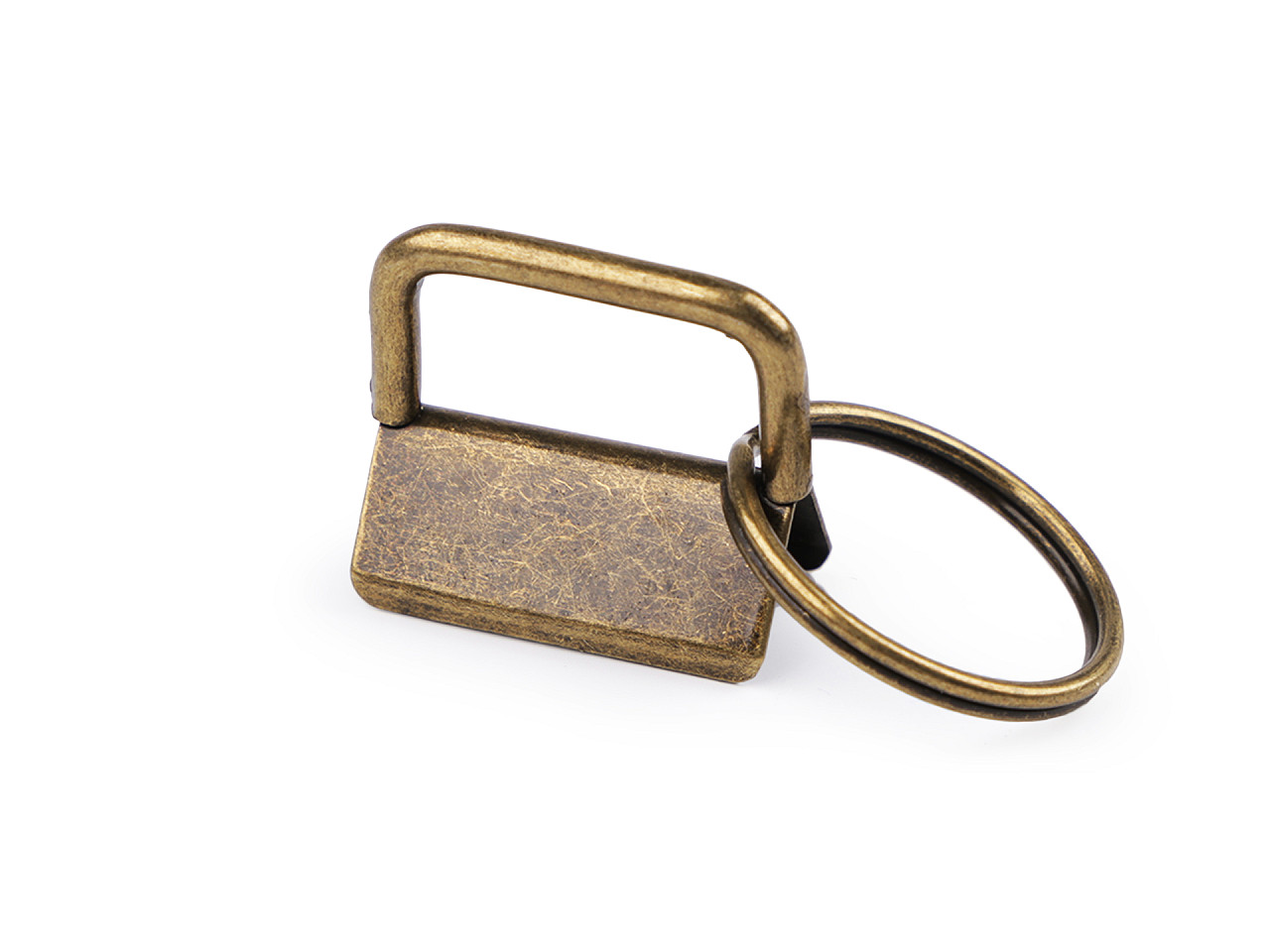 Metallendkappe mit ring breite 25 mm - Nickel (2 Stücke)