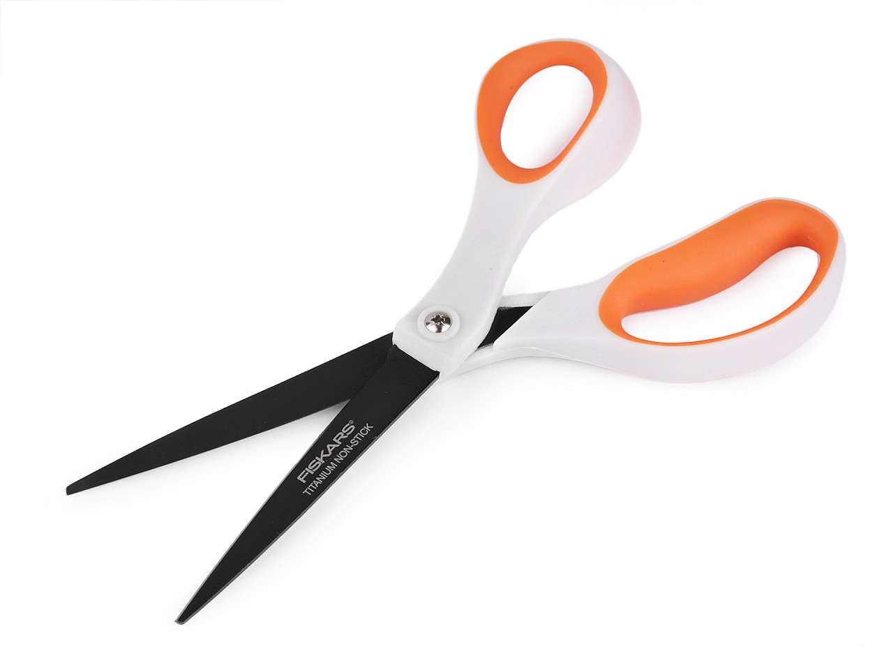 Fiskars titanschere länge 21 cm - Weiß (1 Stück)