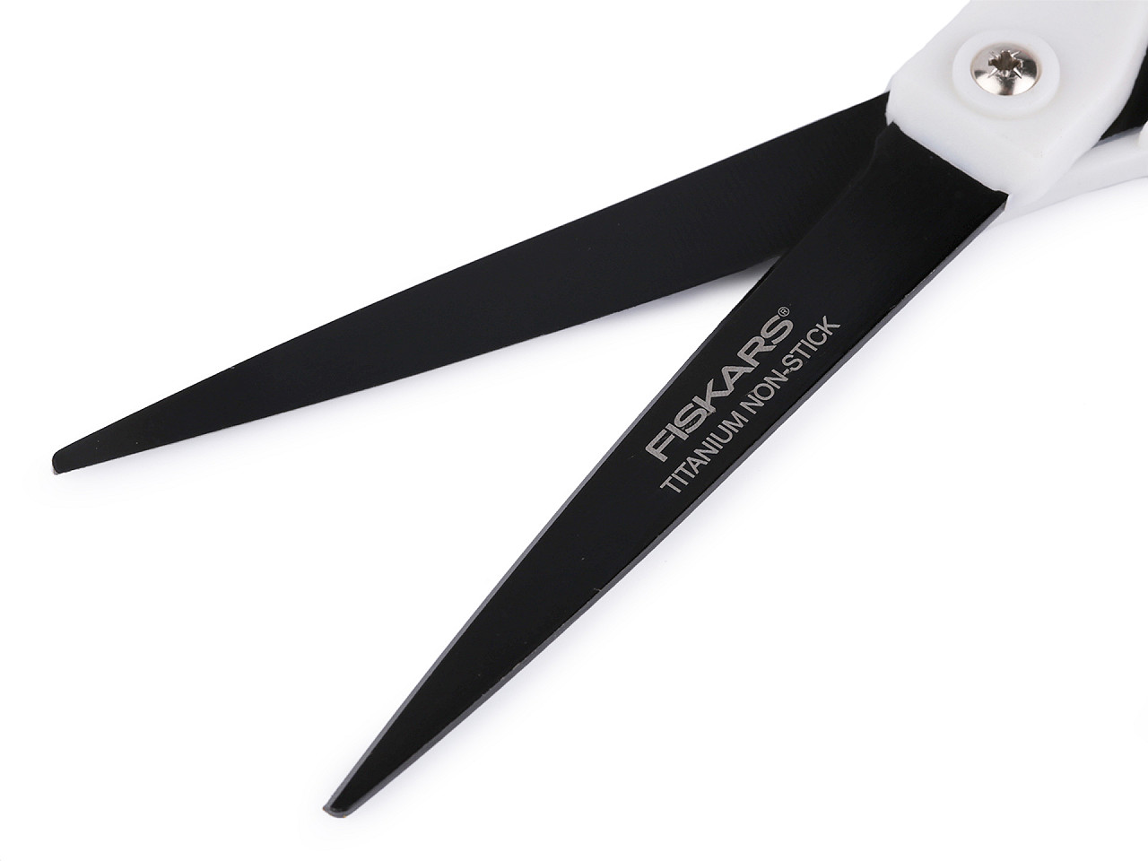 Fiskars titanschere länge 21 cm - Weiß (1 Stück)