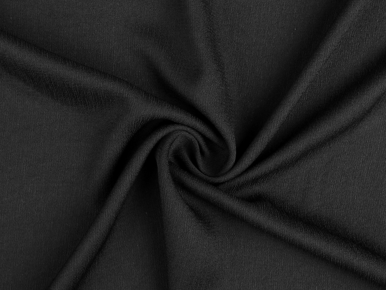 Georgette einfarbig - Dunkelblau (1 Meter)