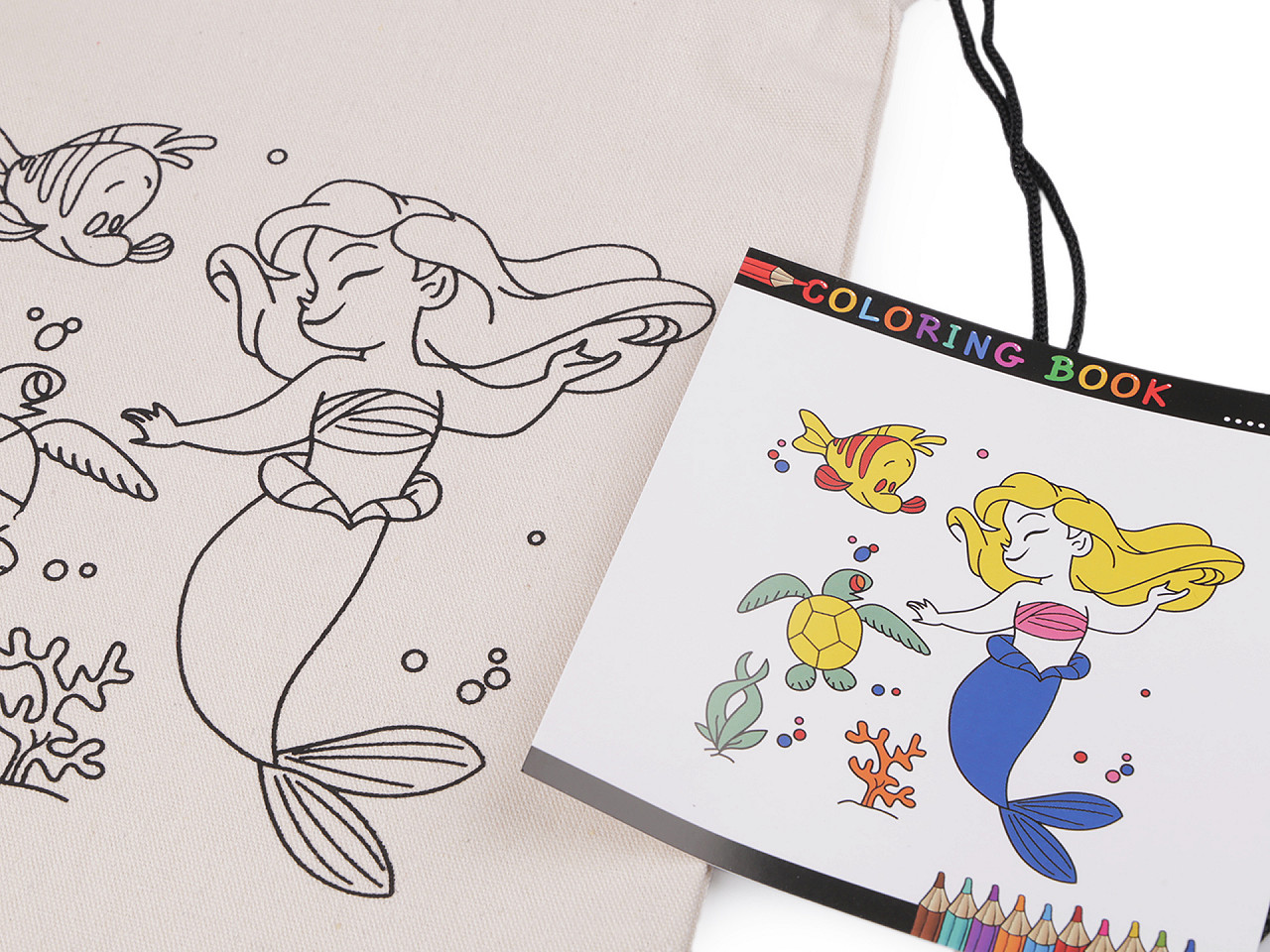 Baumwoll-/ schuhbeutel zum bemalen 27 x 35 cm - Naturfarbe hell (1 Stück)