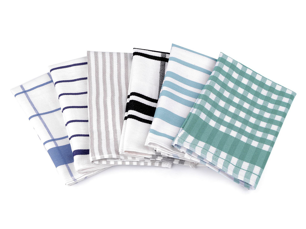 Geschirrtuch, 50 x 70 cm, ägyptische baumwolle - Dunkelblau (2 Stücke)