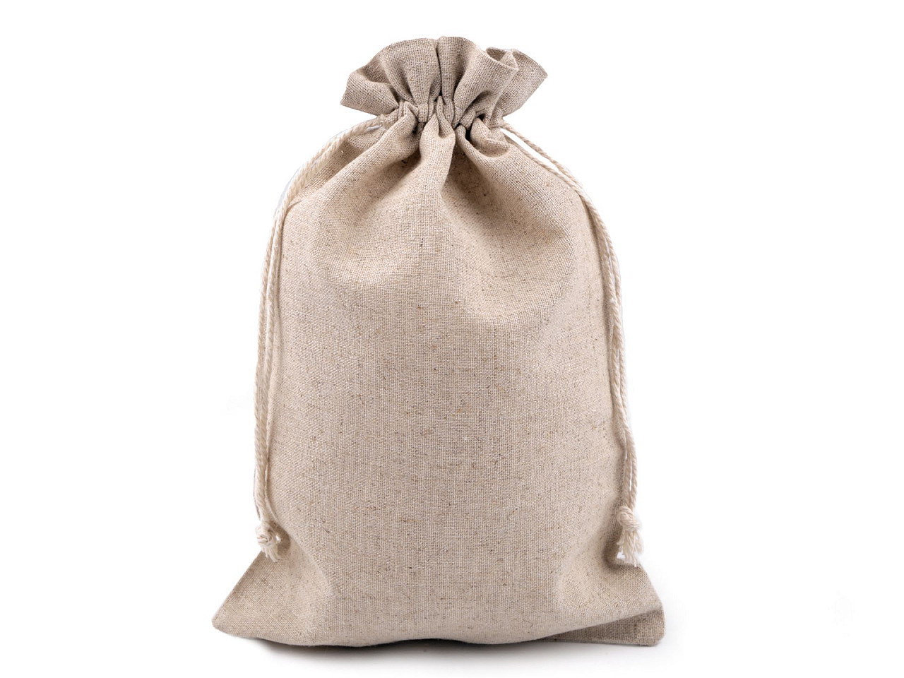 Geschenkbeutel 19 x 29 cm leinen - Naturfarbe (1 Stück)