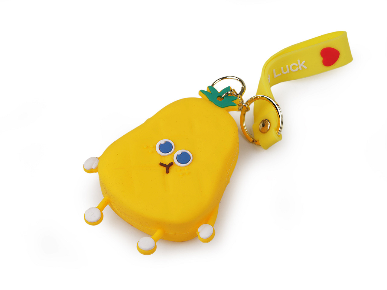 Geldbörse/schlüsselanhänger obst - Gelb (1 Stück)