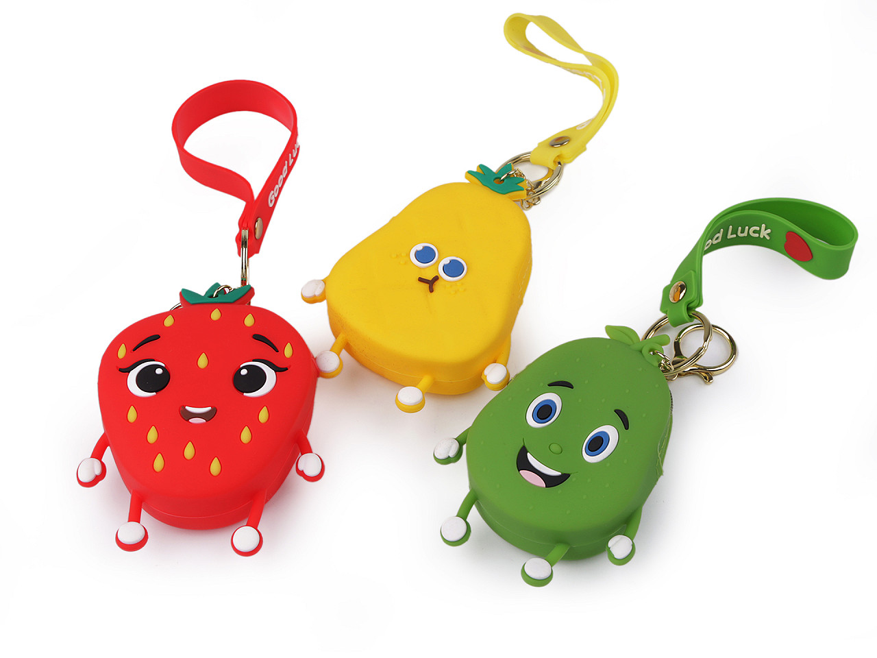 Geldbörse/schlüsselanhänger obst - Gelb (1 Stück)