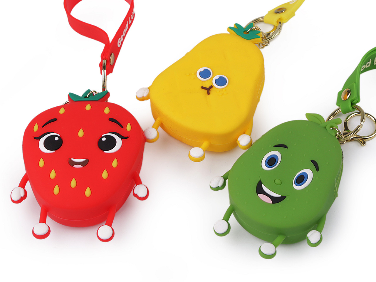 Geldbörse/schlüsselanhänger obst - Gelb (1 Stück)