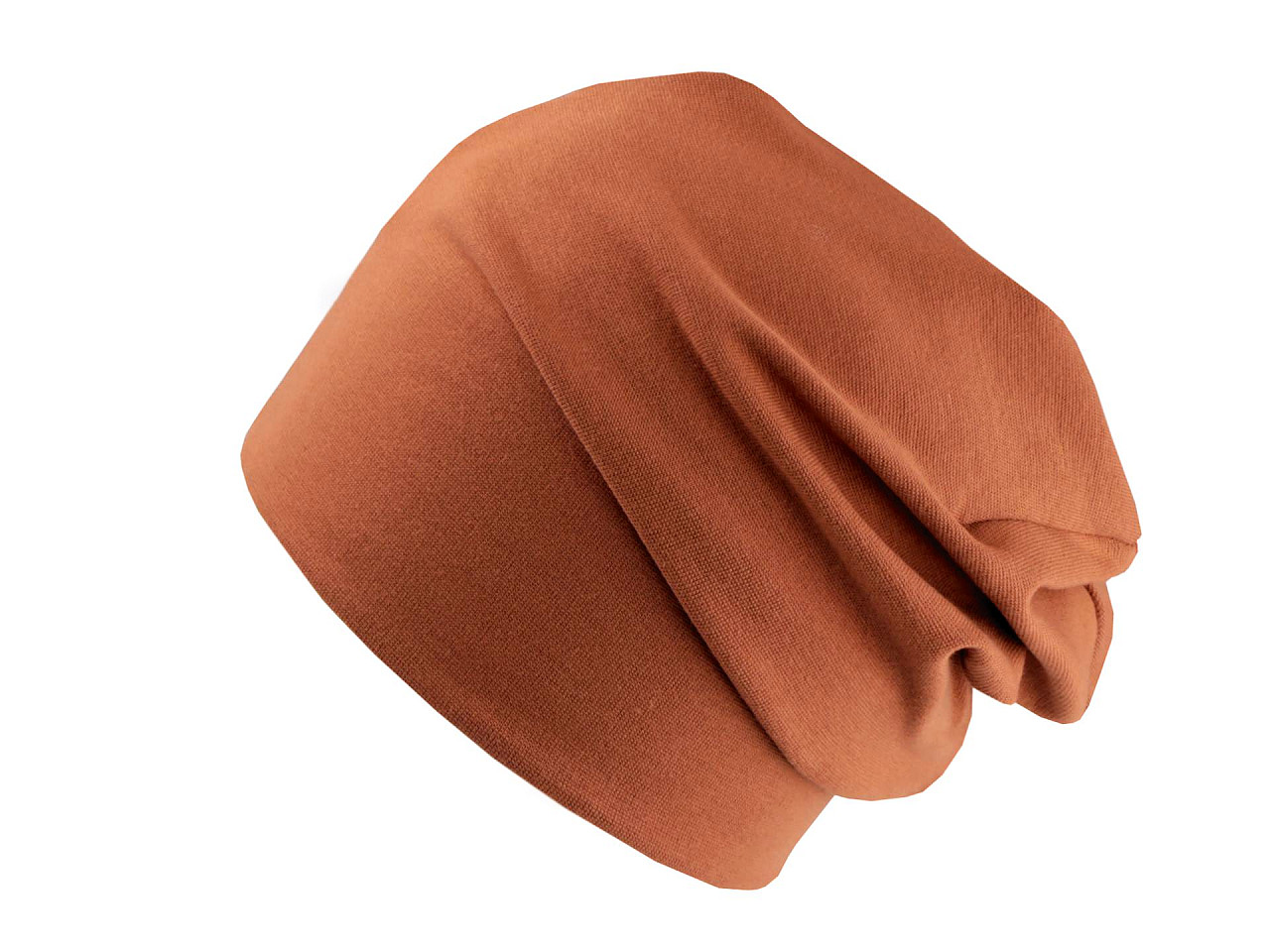 Baumwoll-mütze/loop schal, unisex - Altrosa (1 Stück)