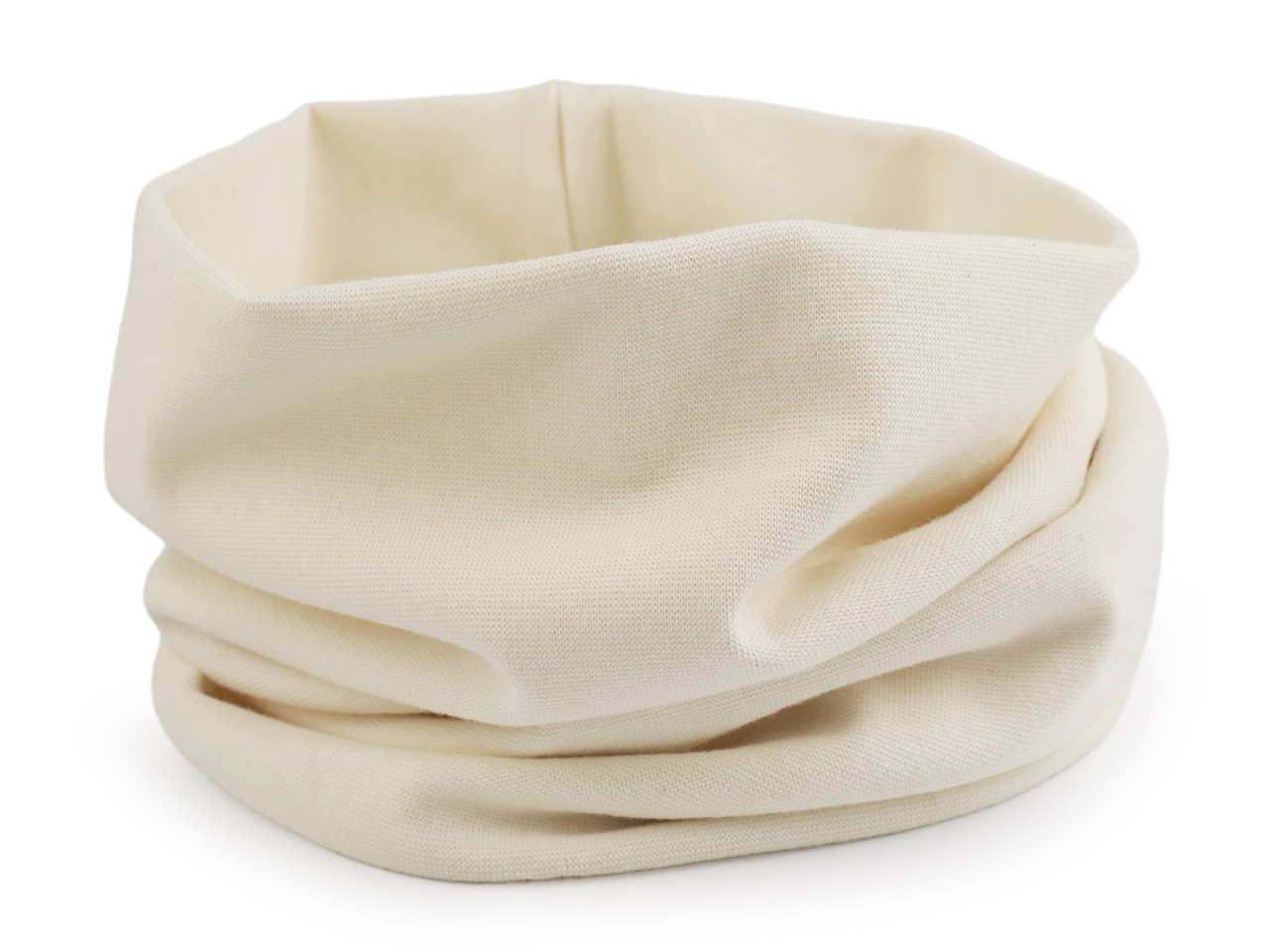 Baumwoll-mütze/loop schal, unisex - Altrosa (1 Stück)