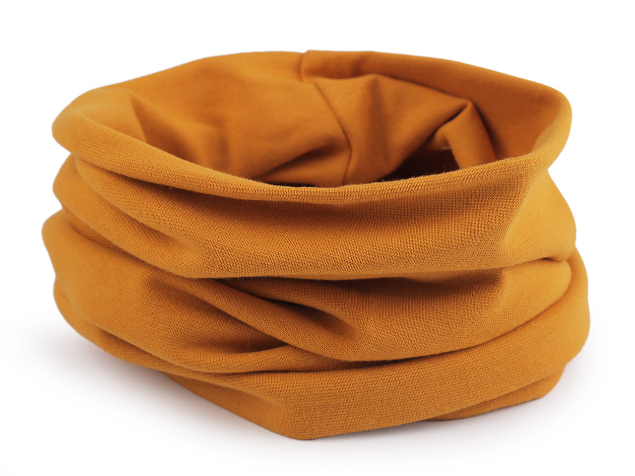 Baumwoll-mütze/loop schal, unisex - Altrosa (1 Stück)