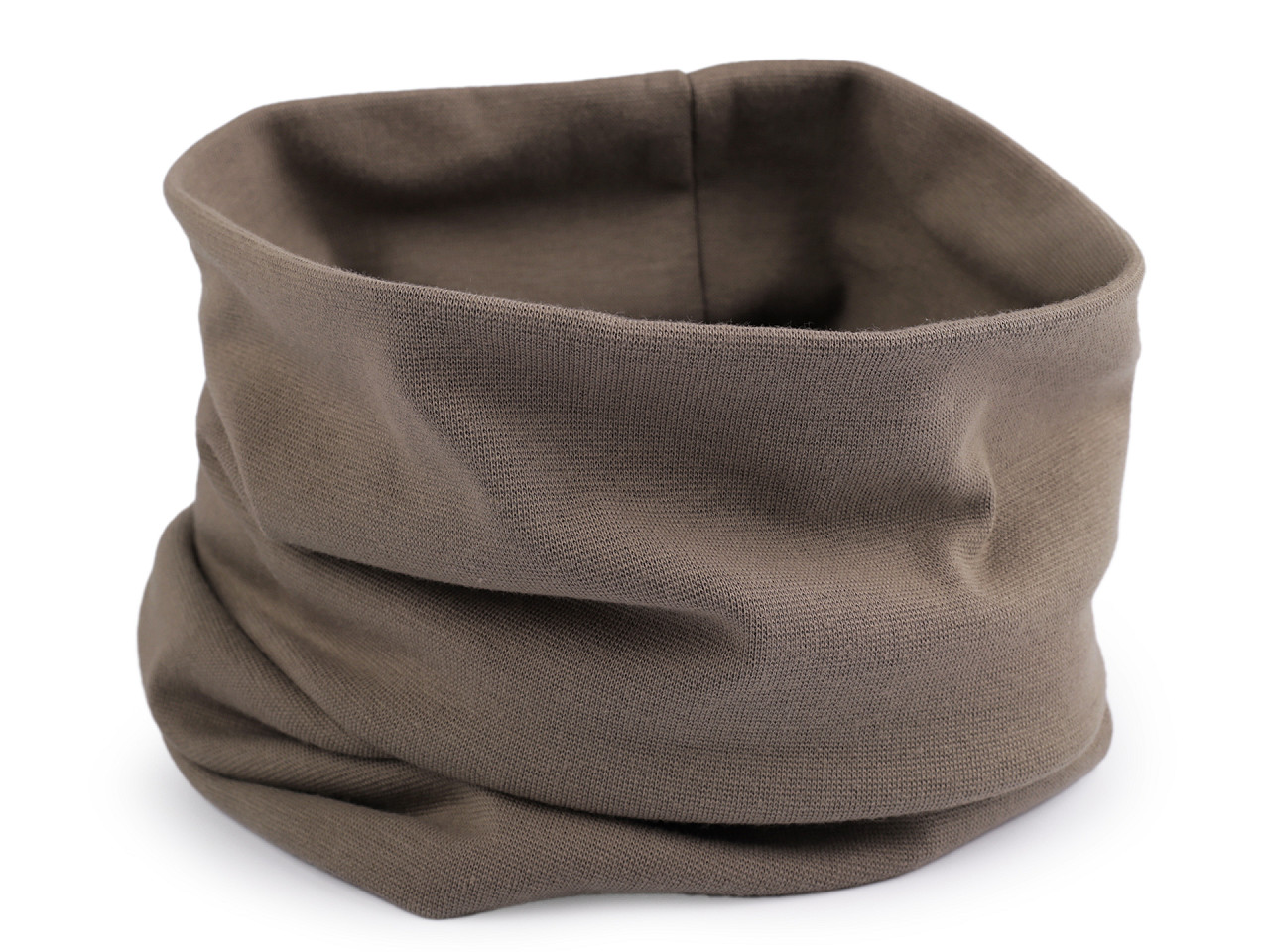 Baumwoll-mütze/loop schal, unisex - Altrosa (1 Stück)