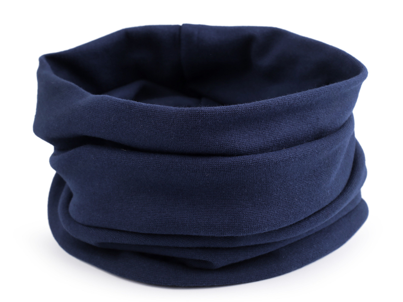 Baumwoll-mütze/loop schal, unisex - Altrosa (1 Stück)