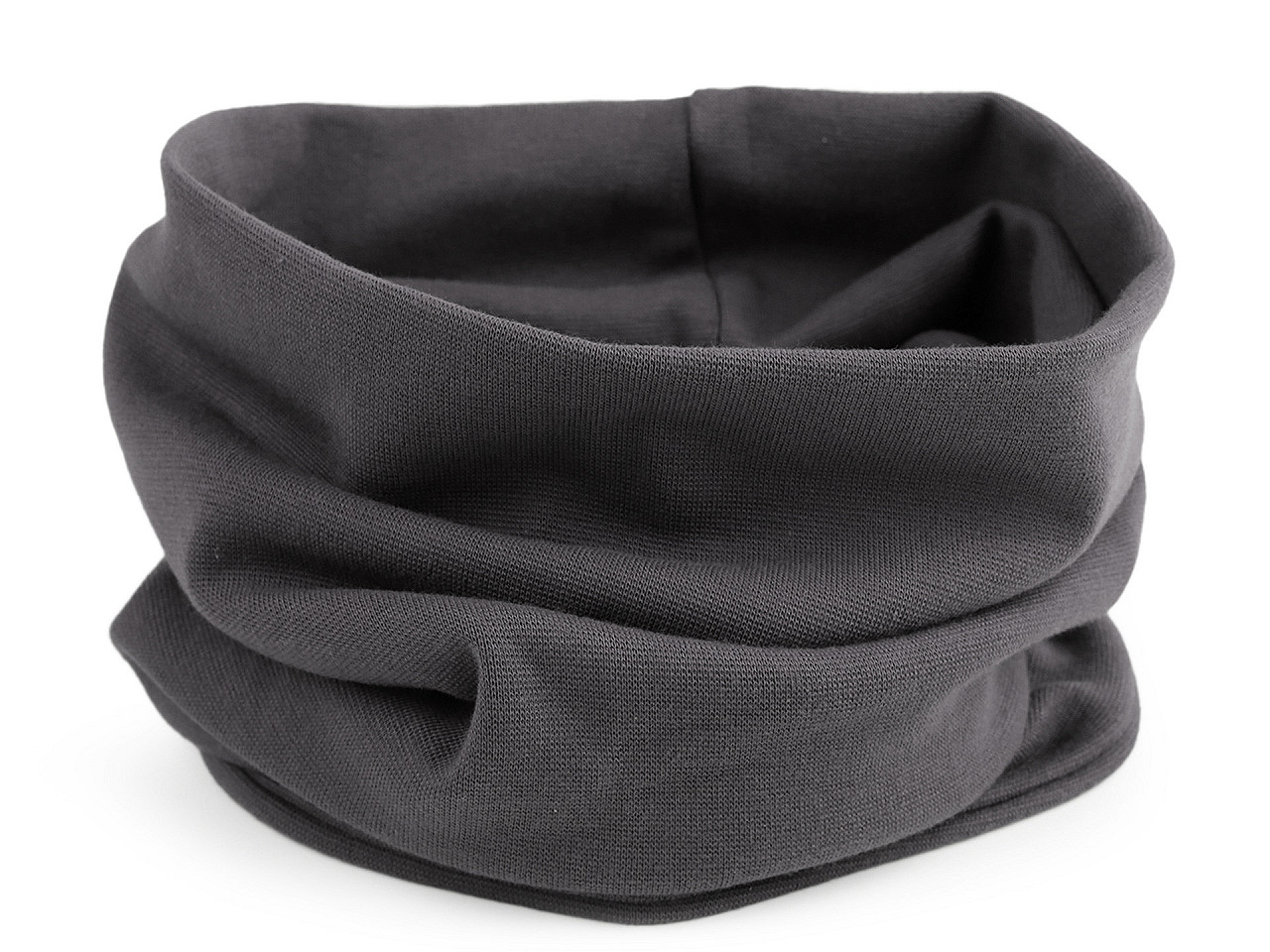 Baumwoll-mütze/loop schal, unisex - Altrosa (1 Stück)