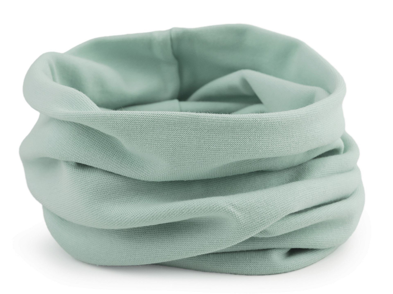 Baumwoll-mütze/loop schal, unisex - Altrosa (1 Stück)