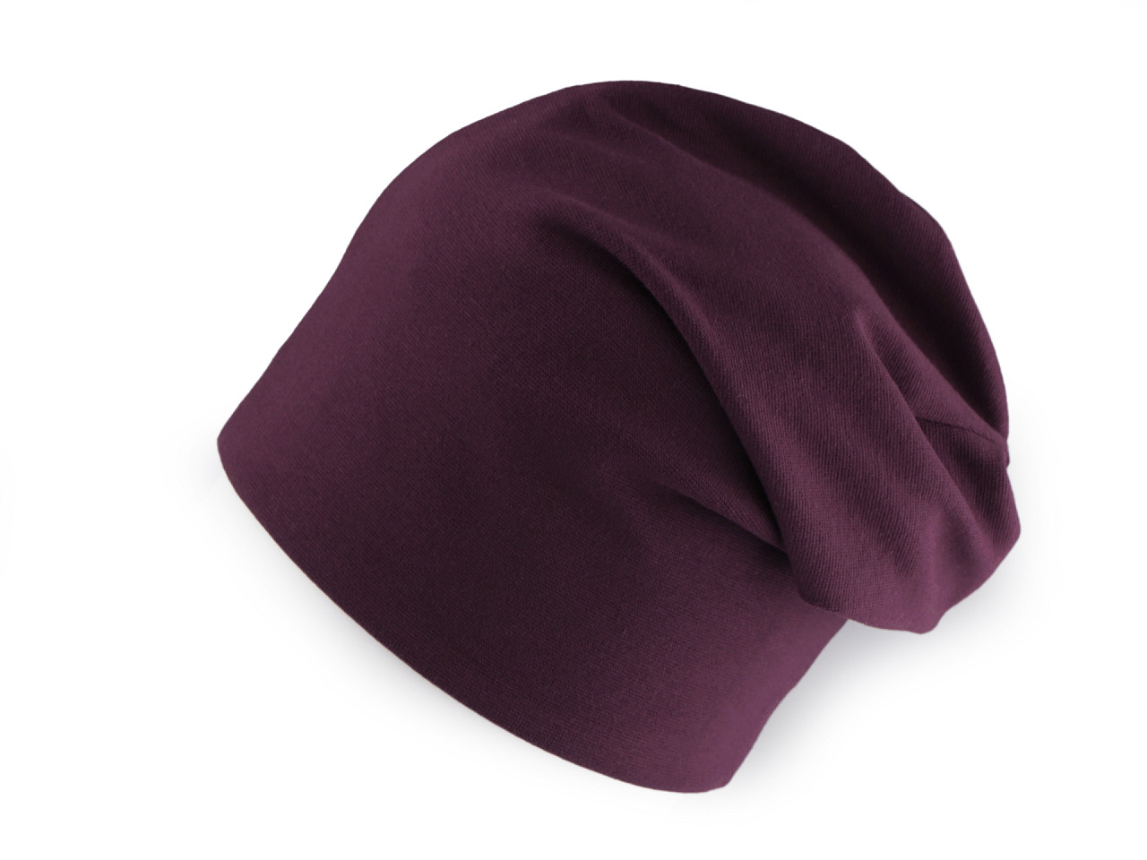 Baumwoll-mütze/loop schal, unisex - Altrosa (1 Stück)