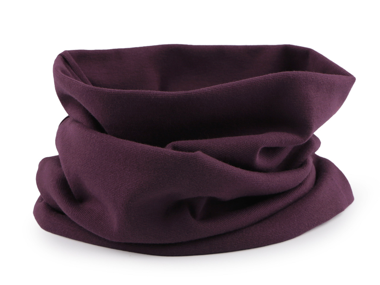 Baumwoll-mütze/loop schal, unisex - Altrosa (1 Stück)