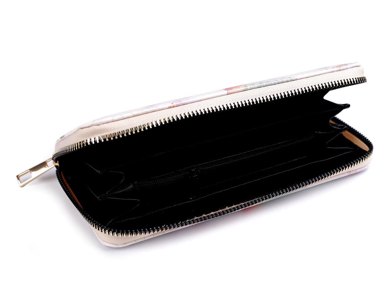 Geldbörse für damen 9,5 x 19 cm - Hellblau (1 Stück)