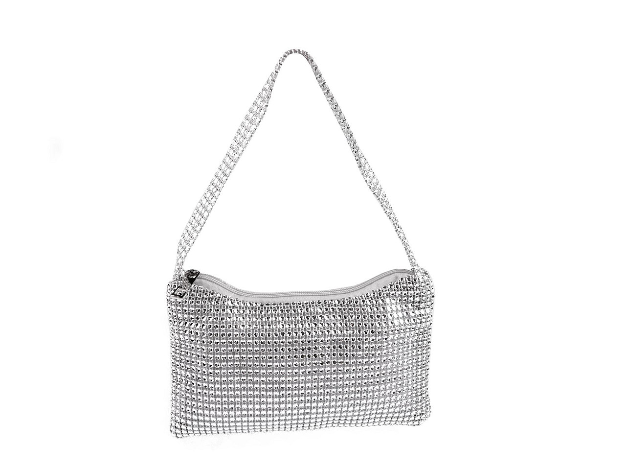 Handtasche 22 x 13 cm - Schwarz (1 Stück)