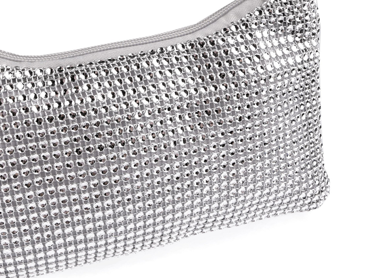 Handtasche 22 x 13 cm - Schwarz (1 Stück)