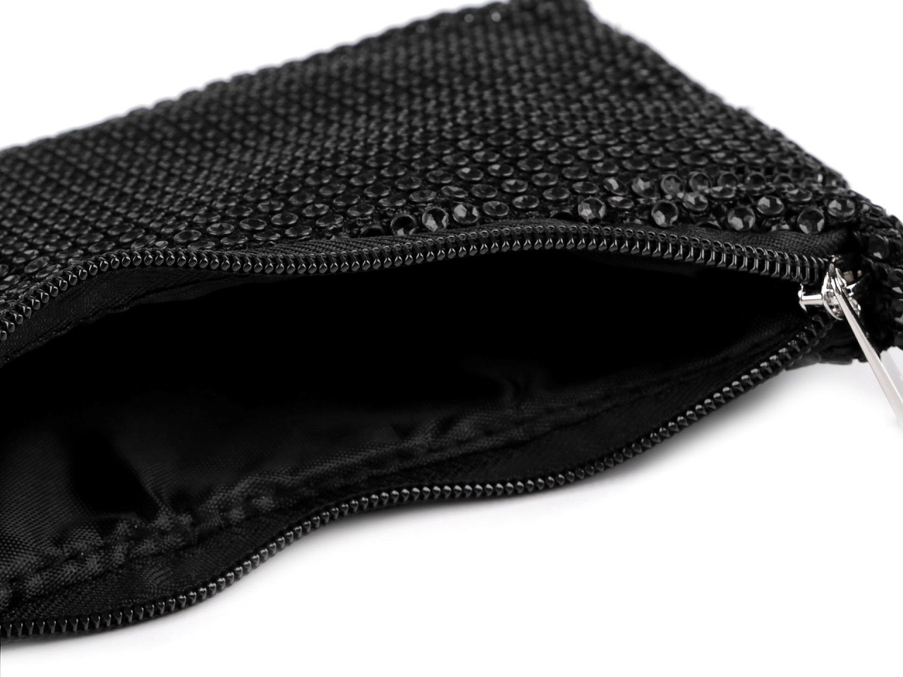 Handtasche 22 x 13 cm - Schwarz (1 Stück)