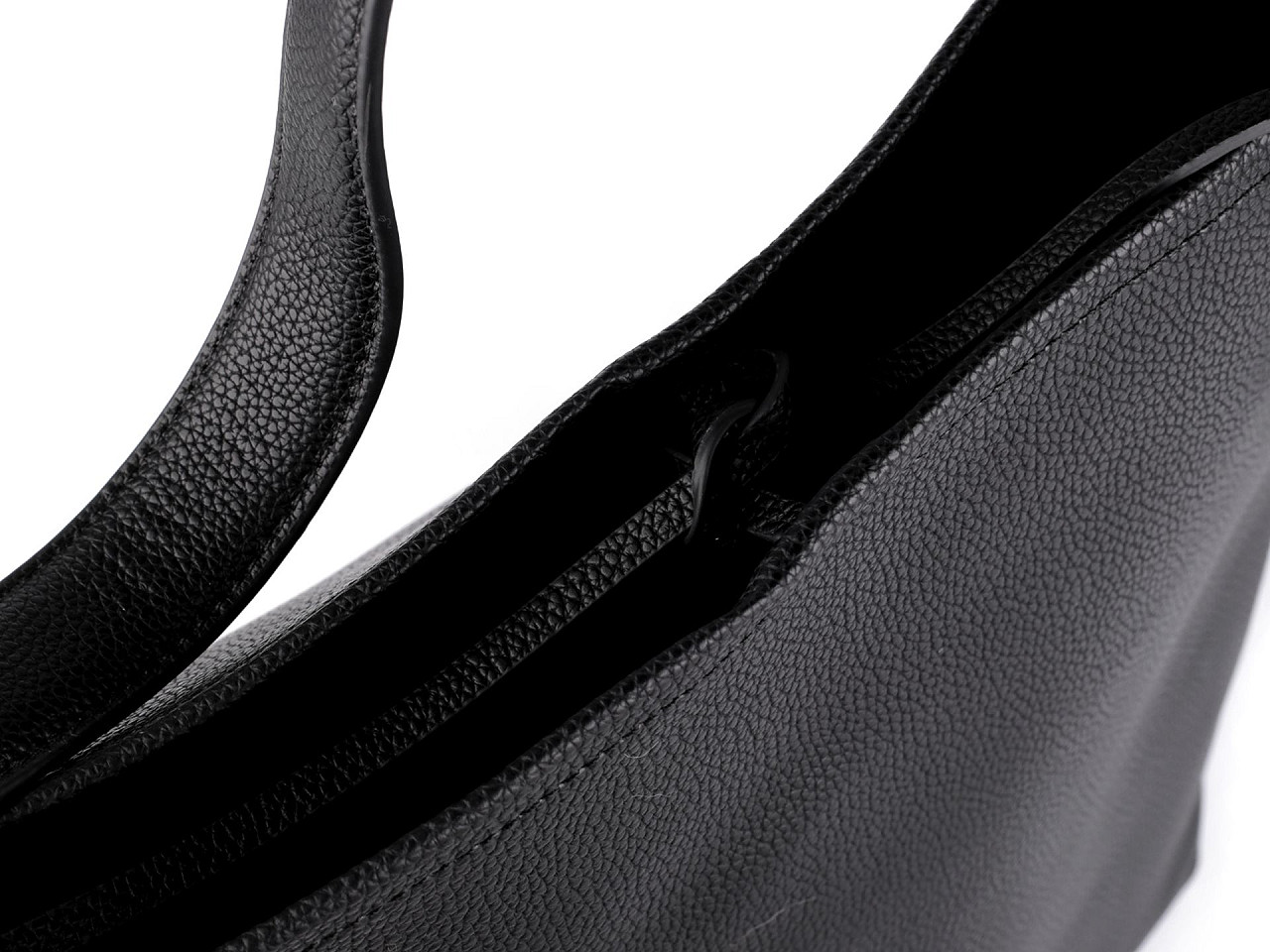 Große handtasche mit etui, 42 x 36 cm - Schwarz (1 Stück)