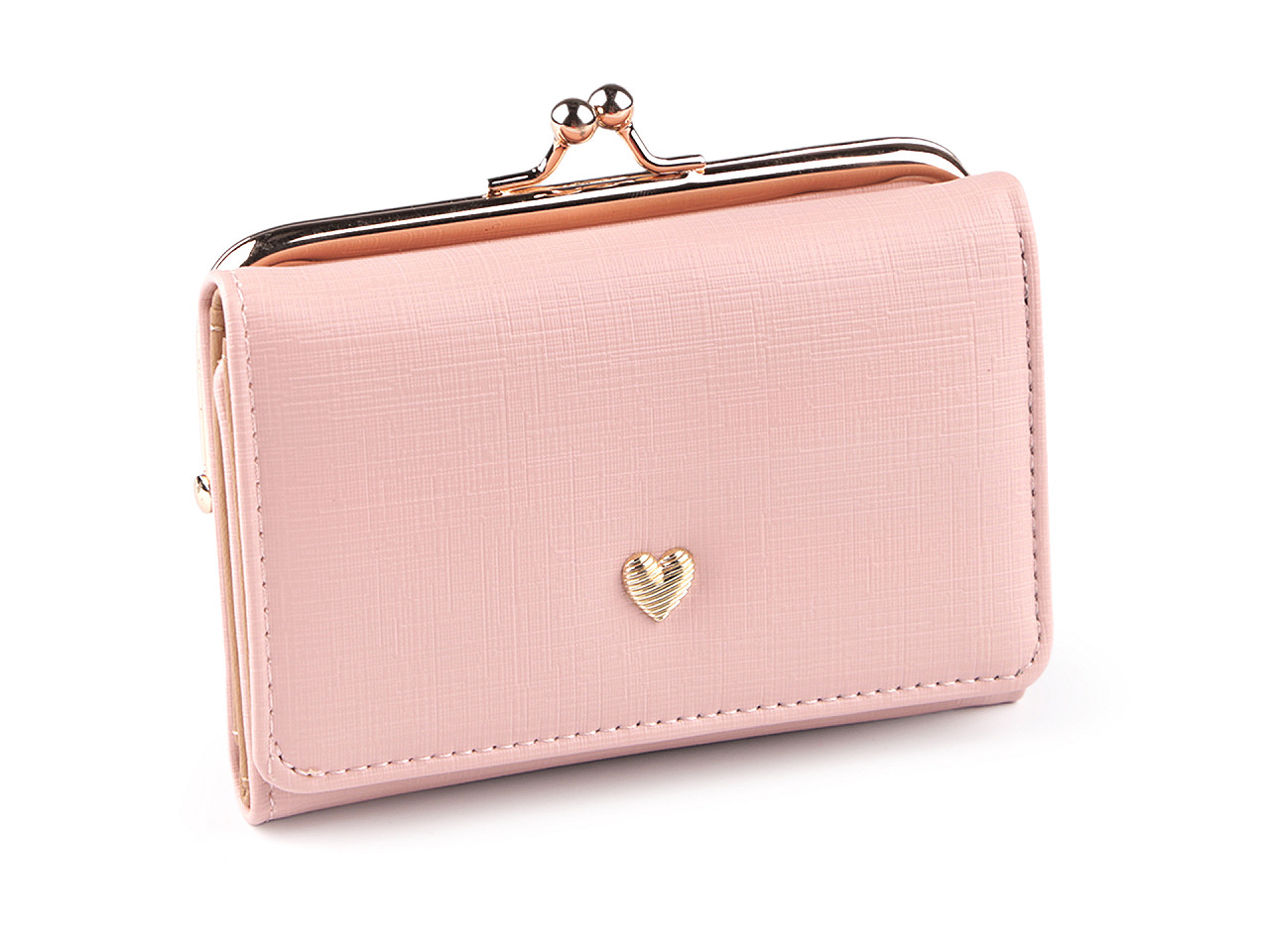 Geldbörse für damen/mädchen, 9 x 13 cm - Schwarz (1 Stück)