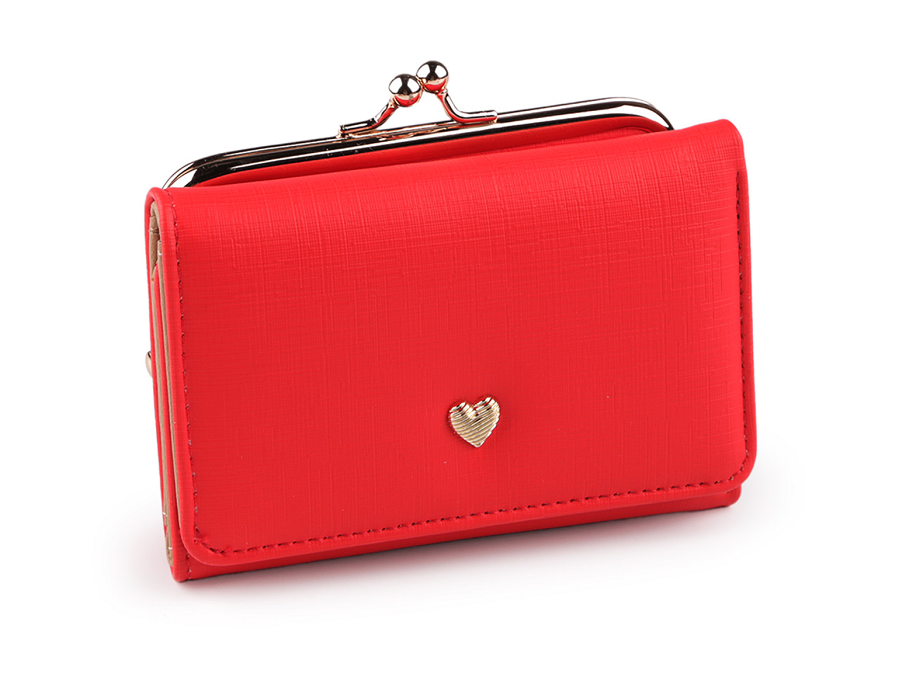 Geldbörse für damen/mädchen, 9 x 13 cm - Schwarz (1 Stück)