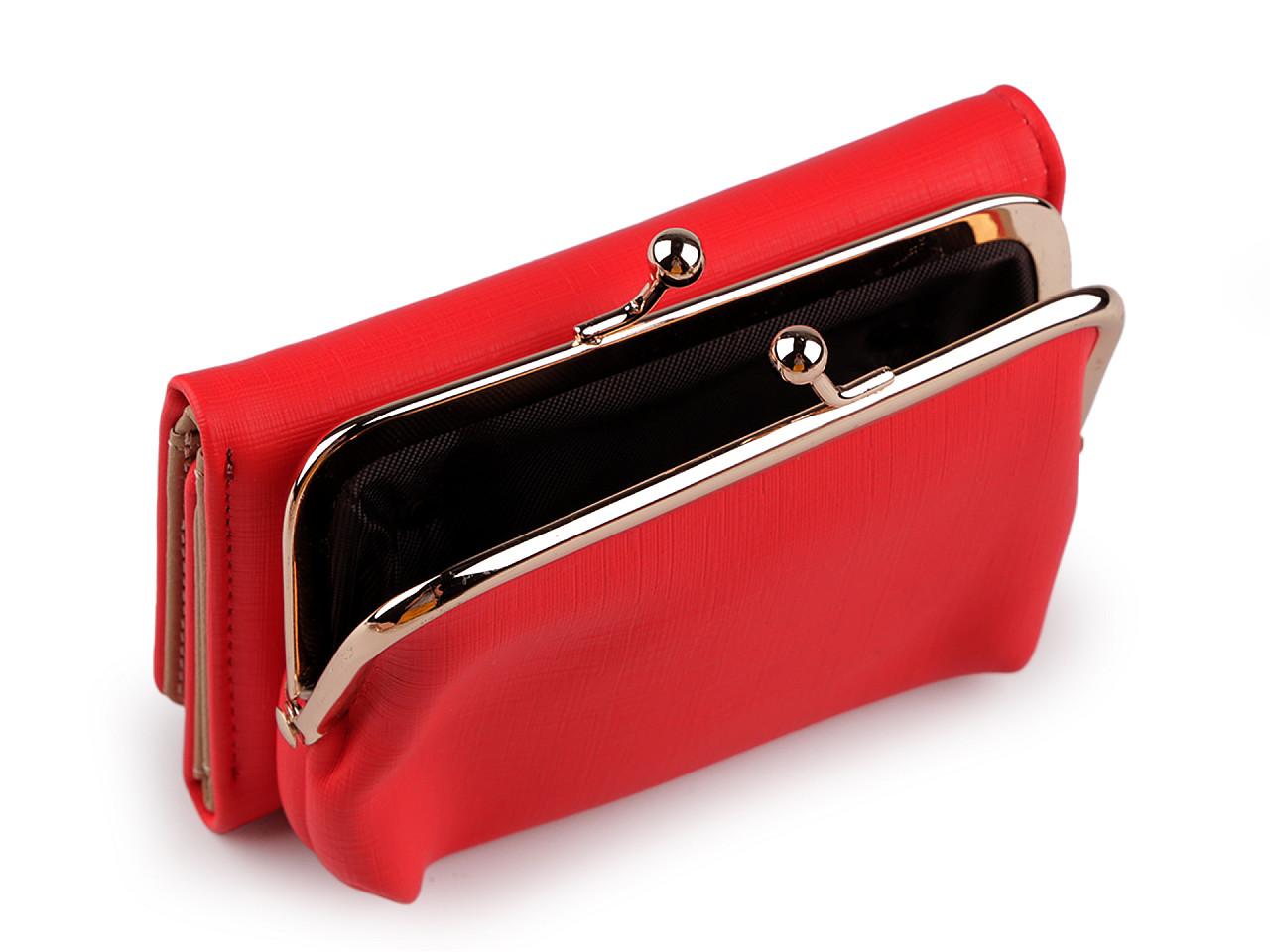 Geldbörse für damen/mädchen, 9 x 13 cm - Schwarz (1 Stück)