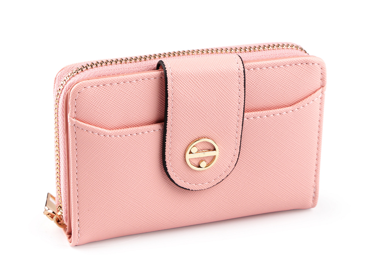 Geldbörse für damen, 9 x 13 cm - Schwarz (1 Stück)