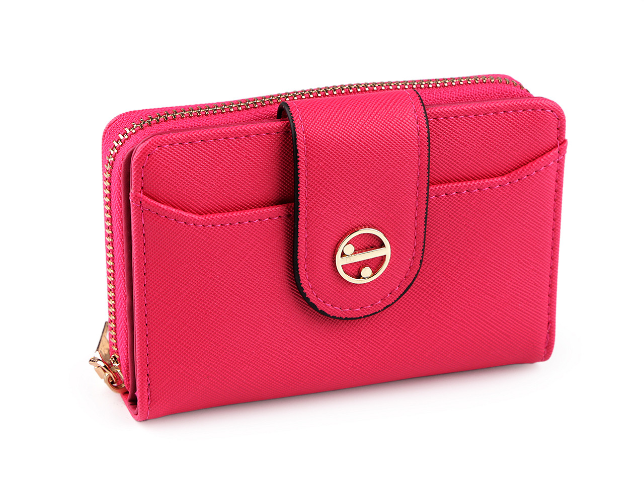 Geldbörse für damen, 9 x 13 cm - Schwarz (1 Stück)