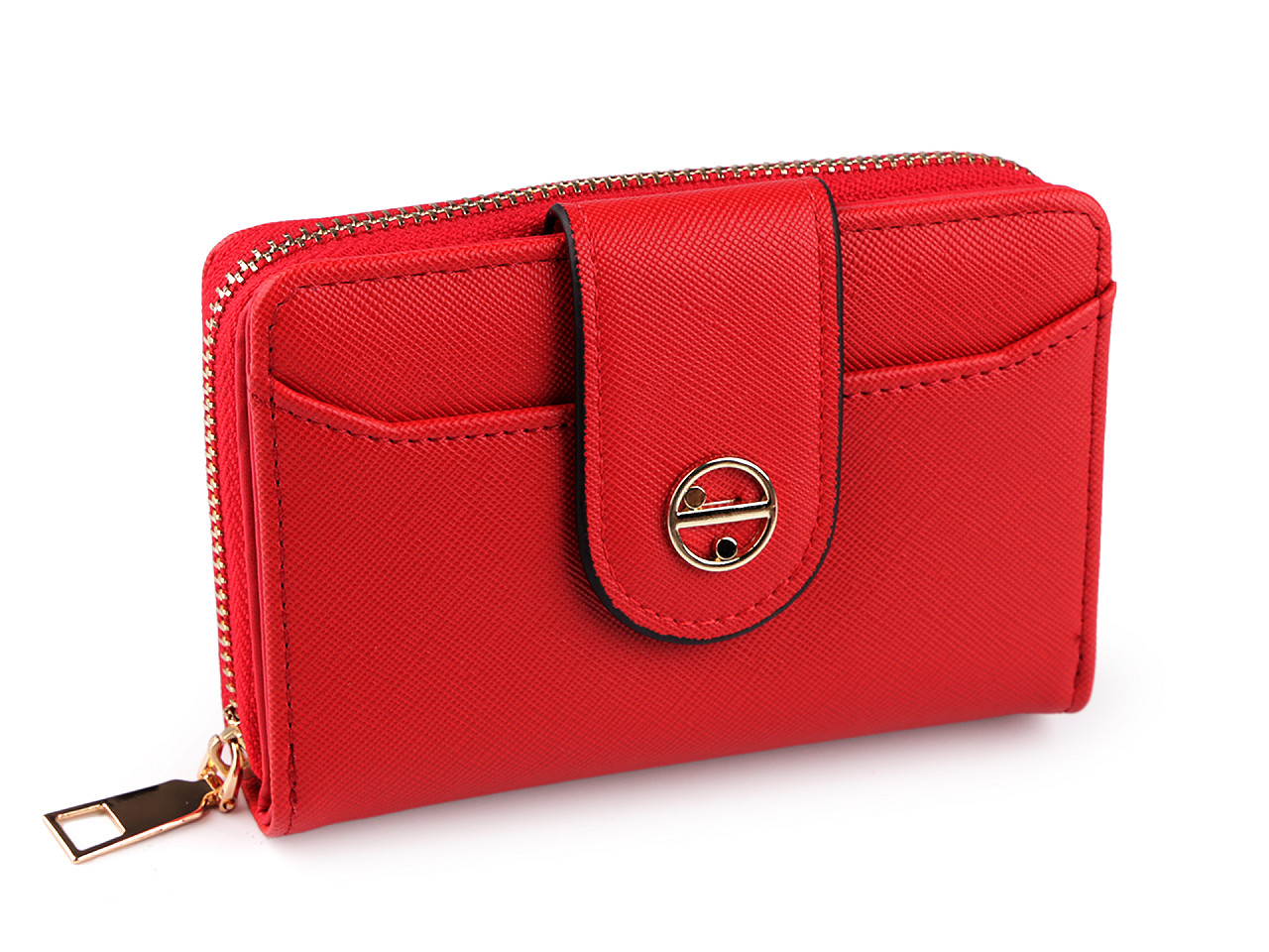 Geldbörse für damen, 9 x 13 cm - Schwarz (1 Stück)