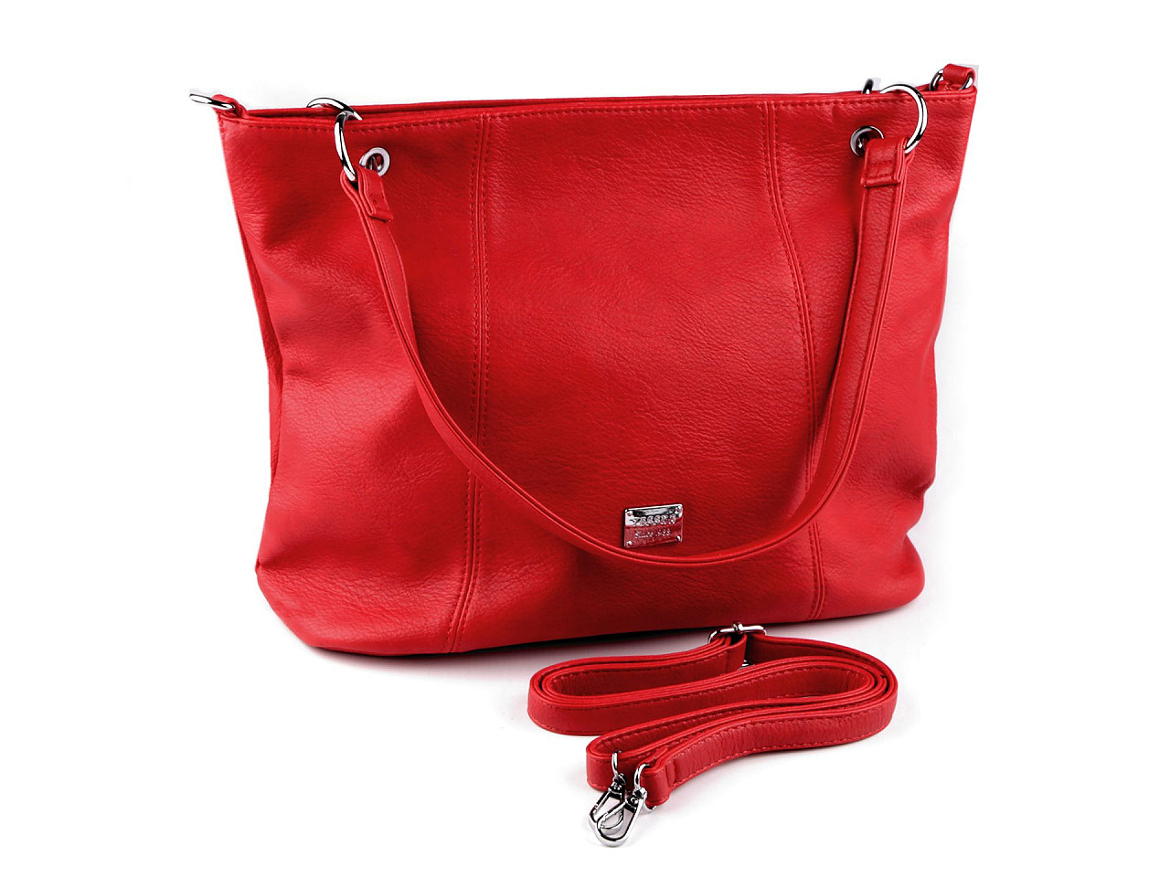 Handtasche mit etui, 38 x 30 cm - Schwarz (1 Stück)