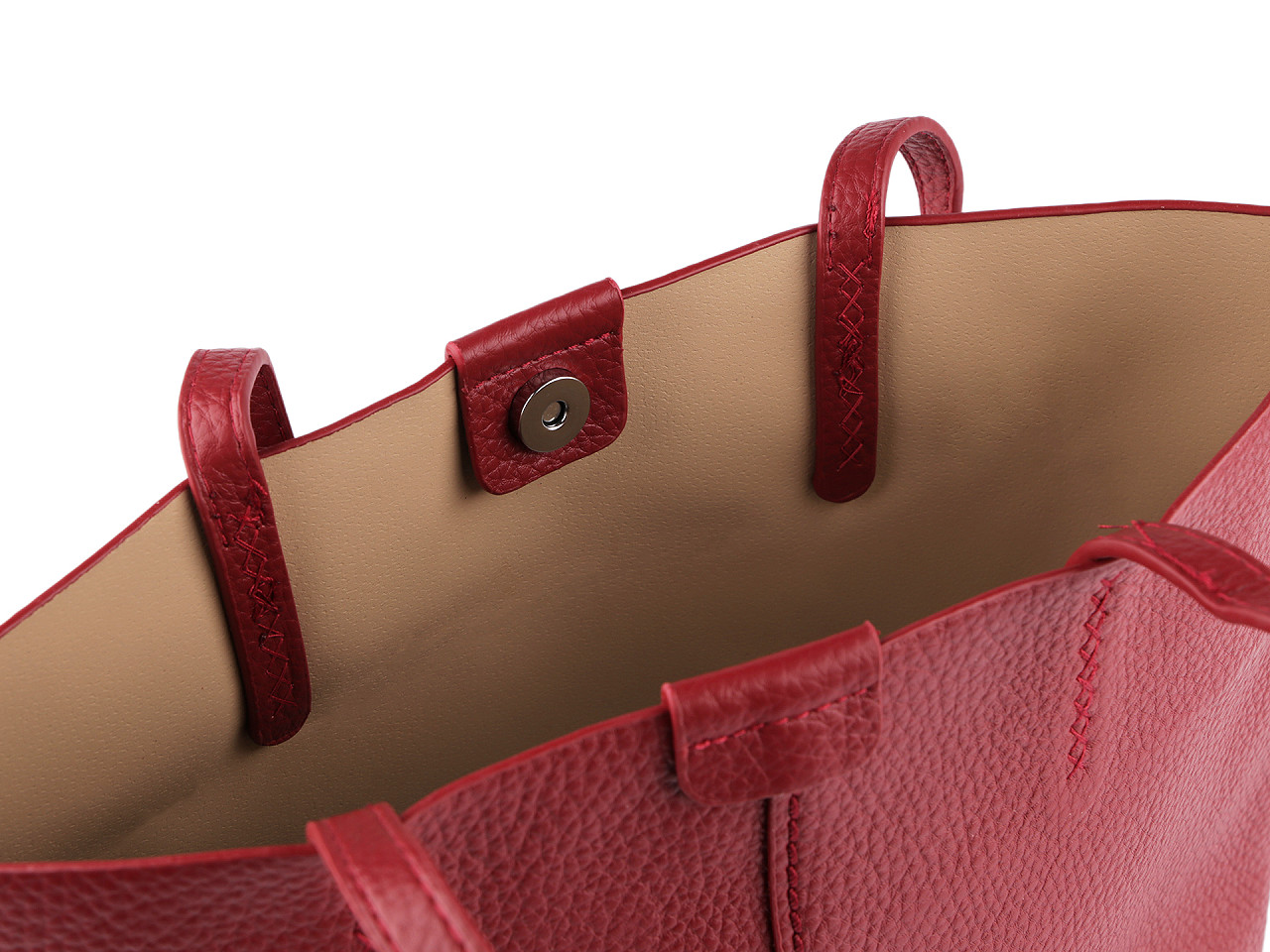 Handtasche mit etui, 38 x 30 cm - Schwarz (1 Stück)