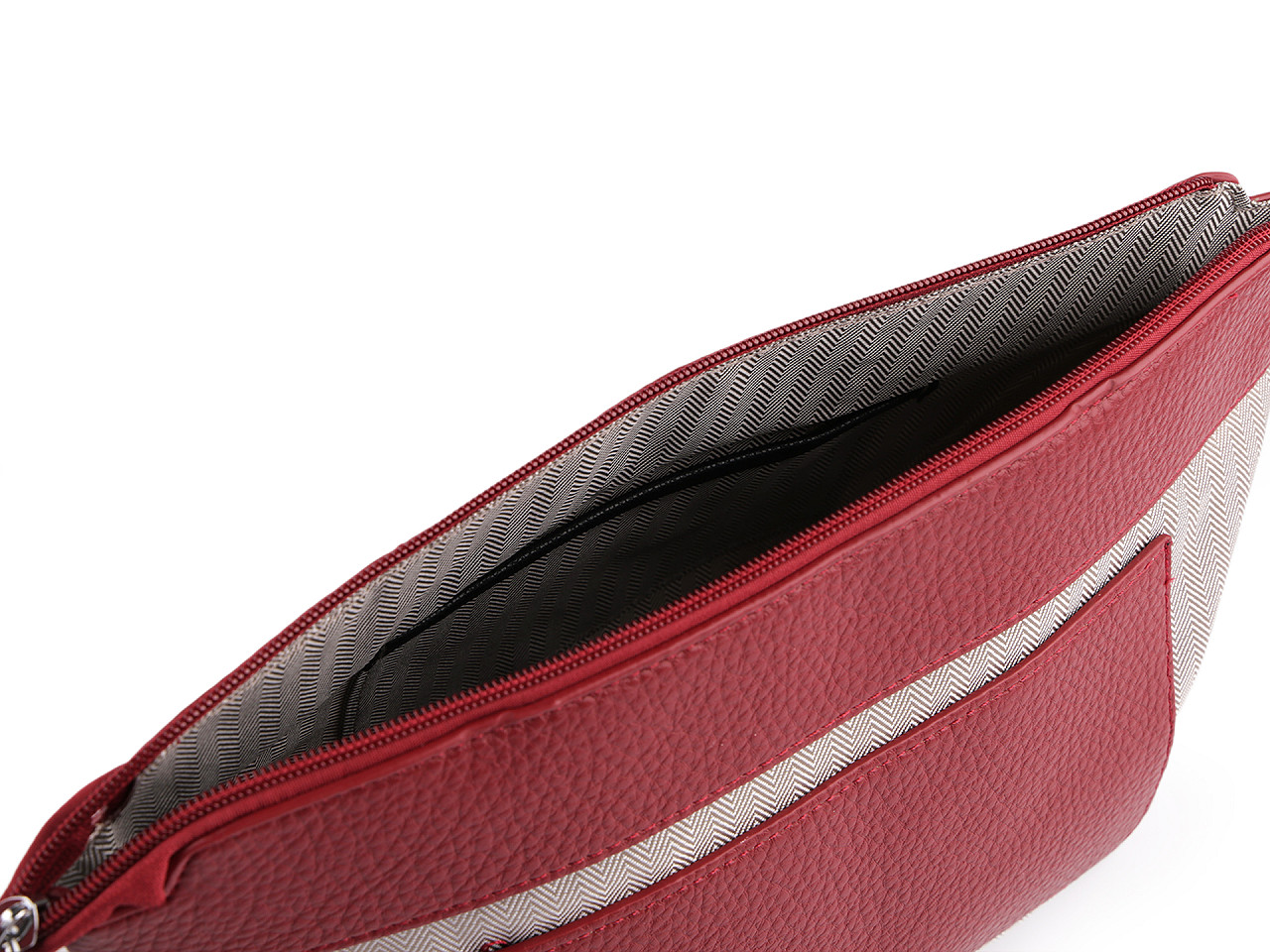 Handtasche mit etui, 38 x 30 cm - Schwarz (1 Stück)