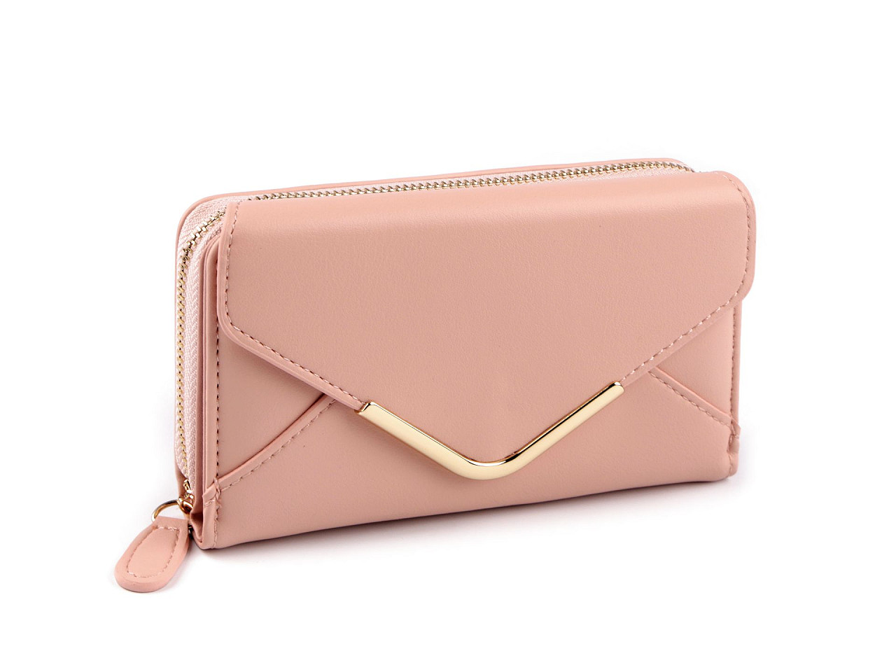 Geldbörse für damen, 9 x 15 cm - Beige (1 Stück)