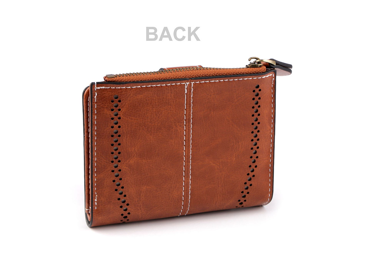 Geldbörse für damen, 9 x 12 cm - Grau (1 Stück)