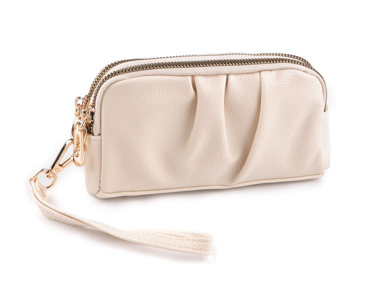 Handtasche/ etui, 18 x 9,5 cm - Grün (1 Stück)